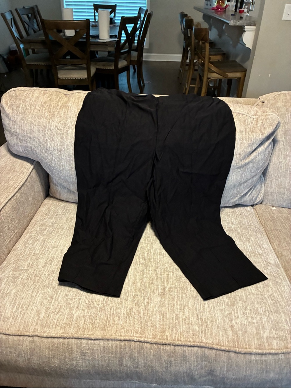 Rafaella Black Men’s Pants - Picture 4 of 5